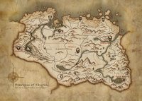 Map of Skyrim