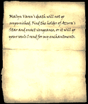 mourns