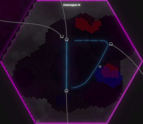 Sektorkarte Dreieinigkeit III (Trinity Sanctum III))