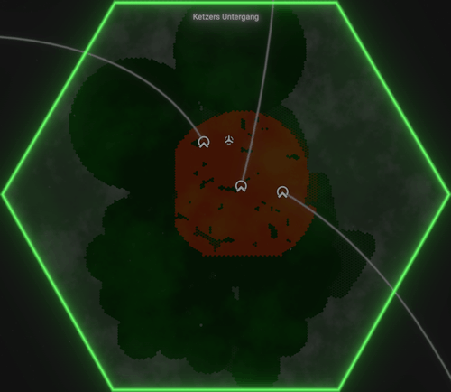 Sektorkarte Ketzers Untergang (Heretic's End)
