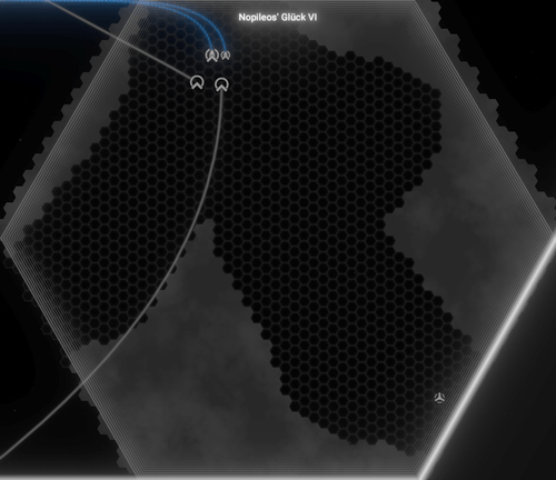 Sektorkarte Nopileos' Glück VI (Nopileos' Fortune VI)