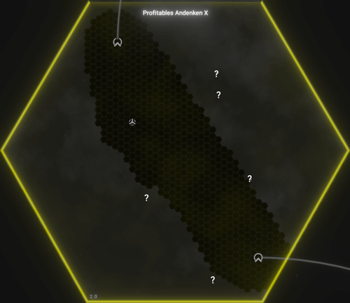 Sektorkarte Profitables Andenken X (Memory of Profit X)