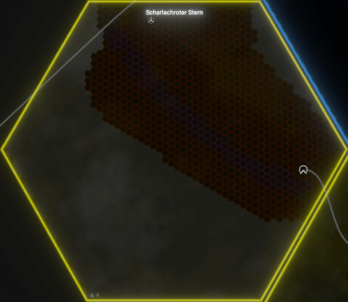 Sektorkarte Scharlachroter Stern (Scarlet Star)