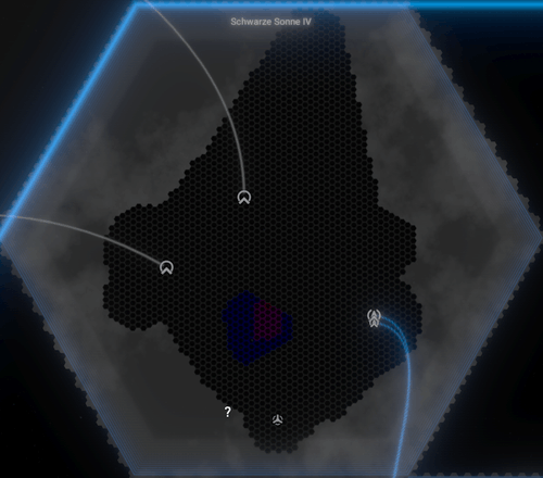 Sektorkarte Schwarze Sonne IV (Black Hole Sun IV)