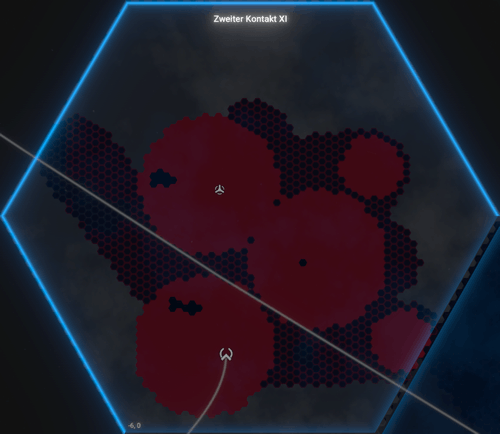 Sektorkarte Zweiter Kontakt XI (Second Contact XI)